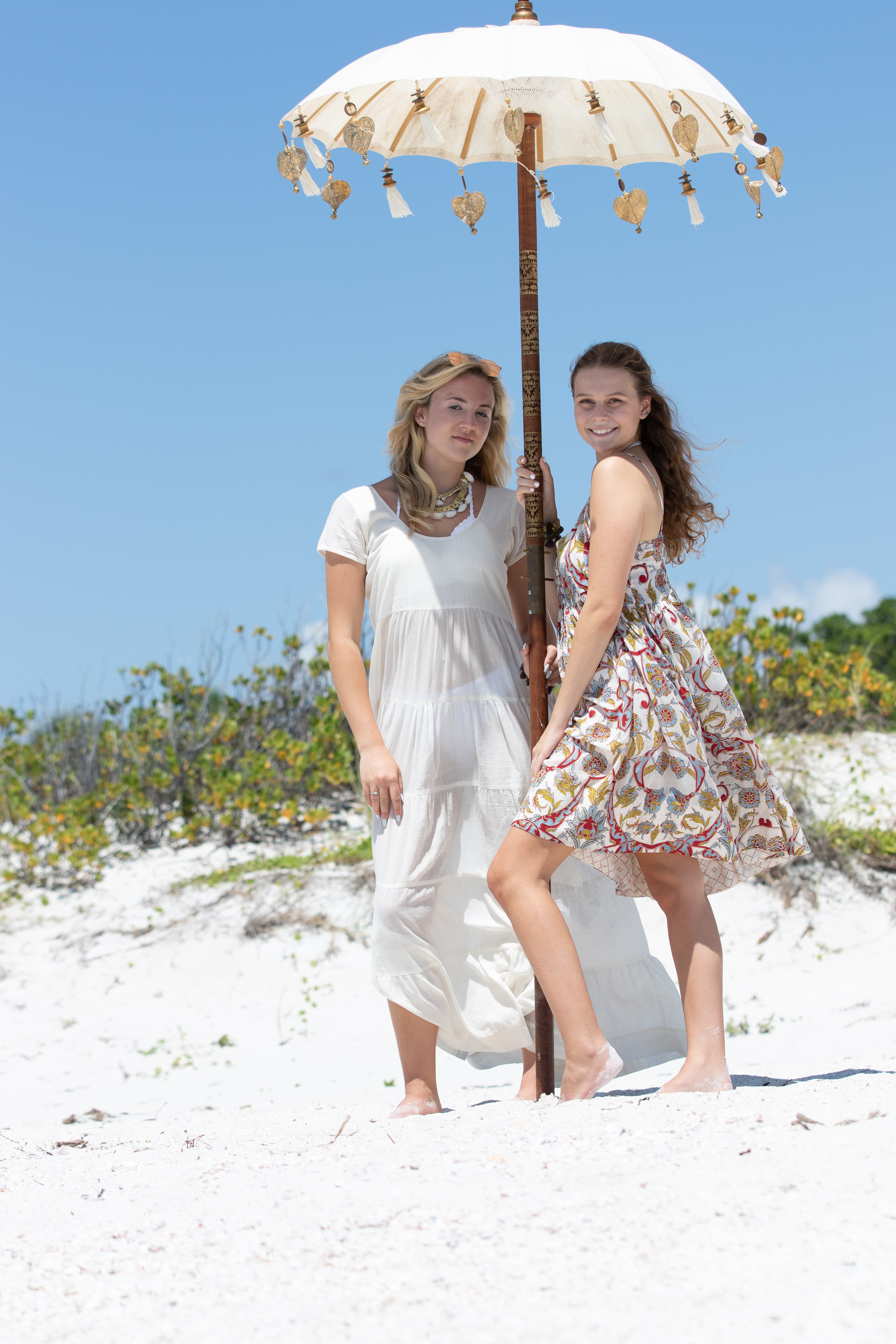 Hanna Shell Cotton Summer Dress