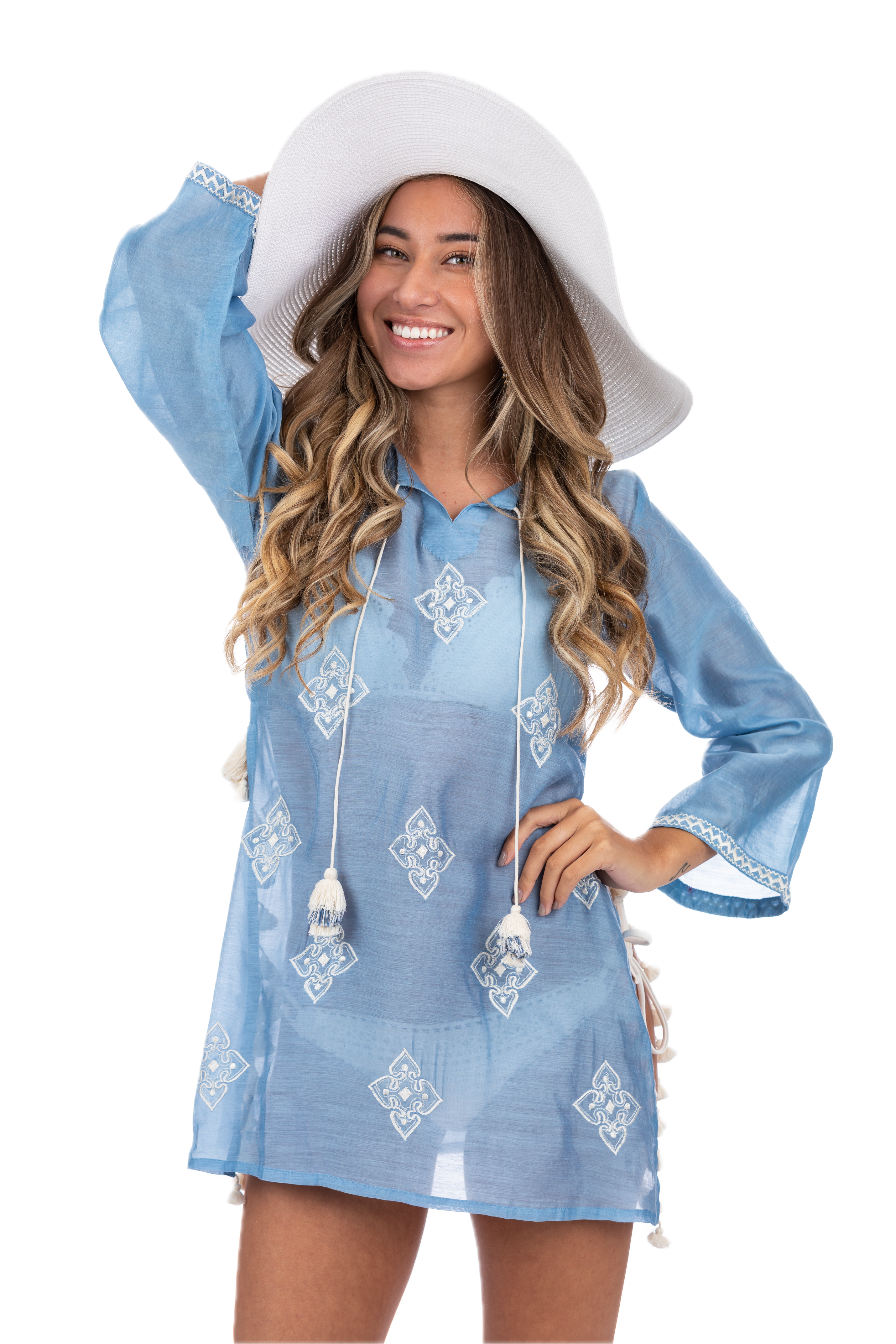 Shinto Blue Tunic