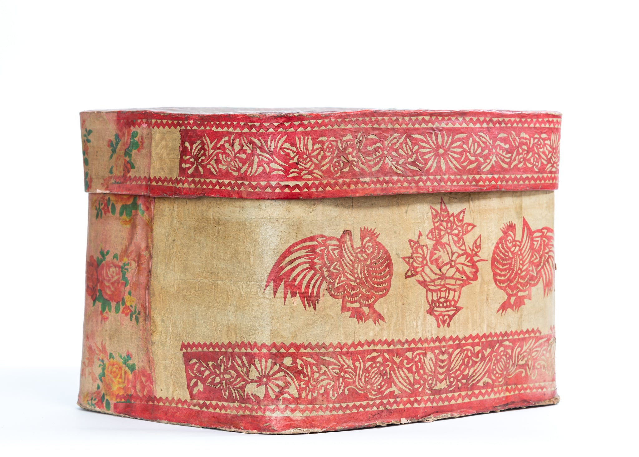 Vintage Chinese Hat Box 2