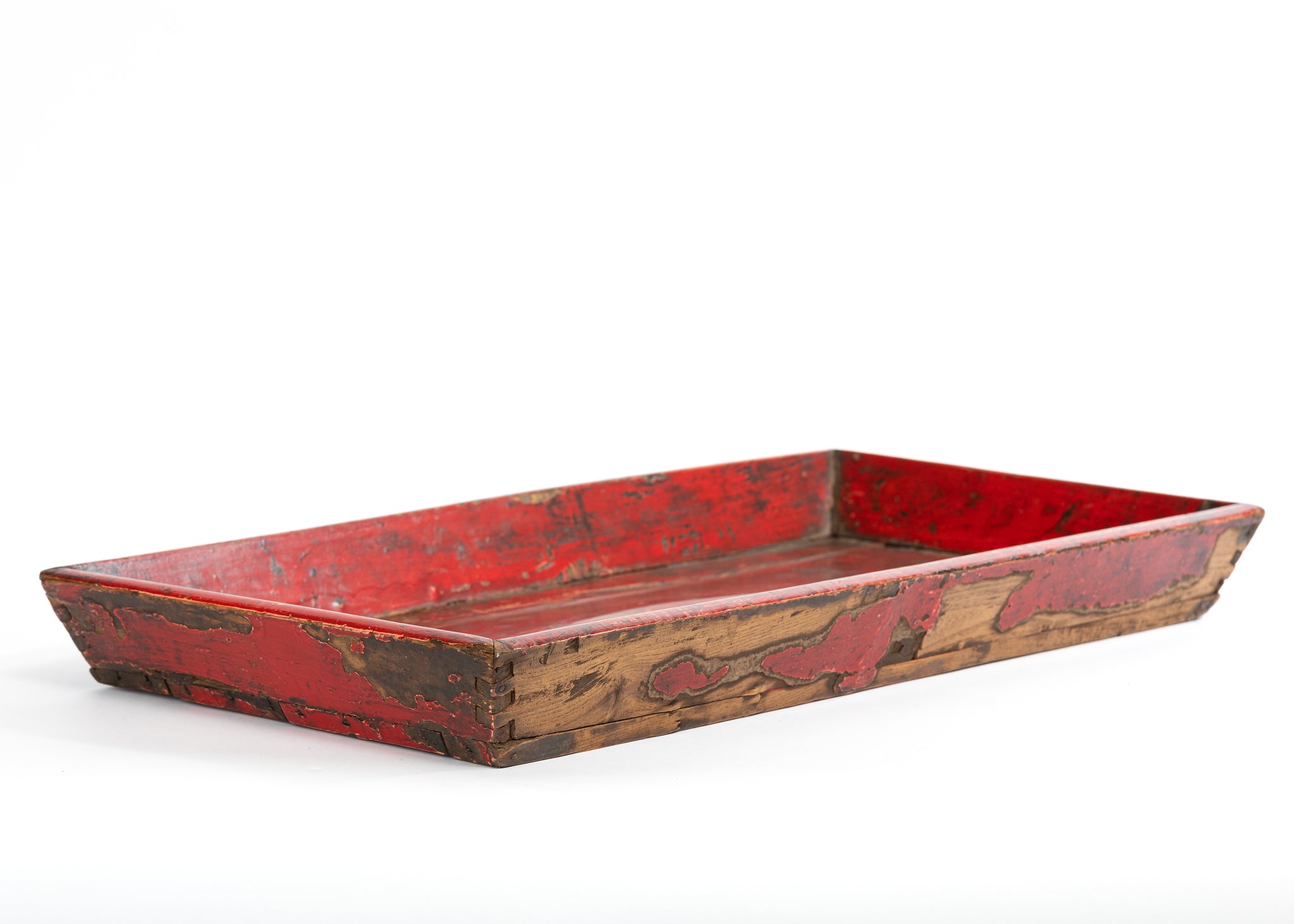 Vintage Chinese Red Tray 4