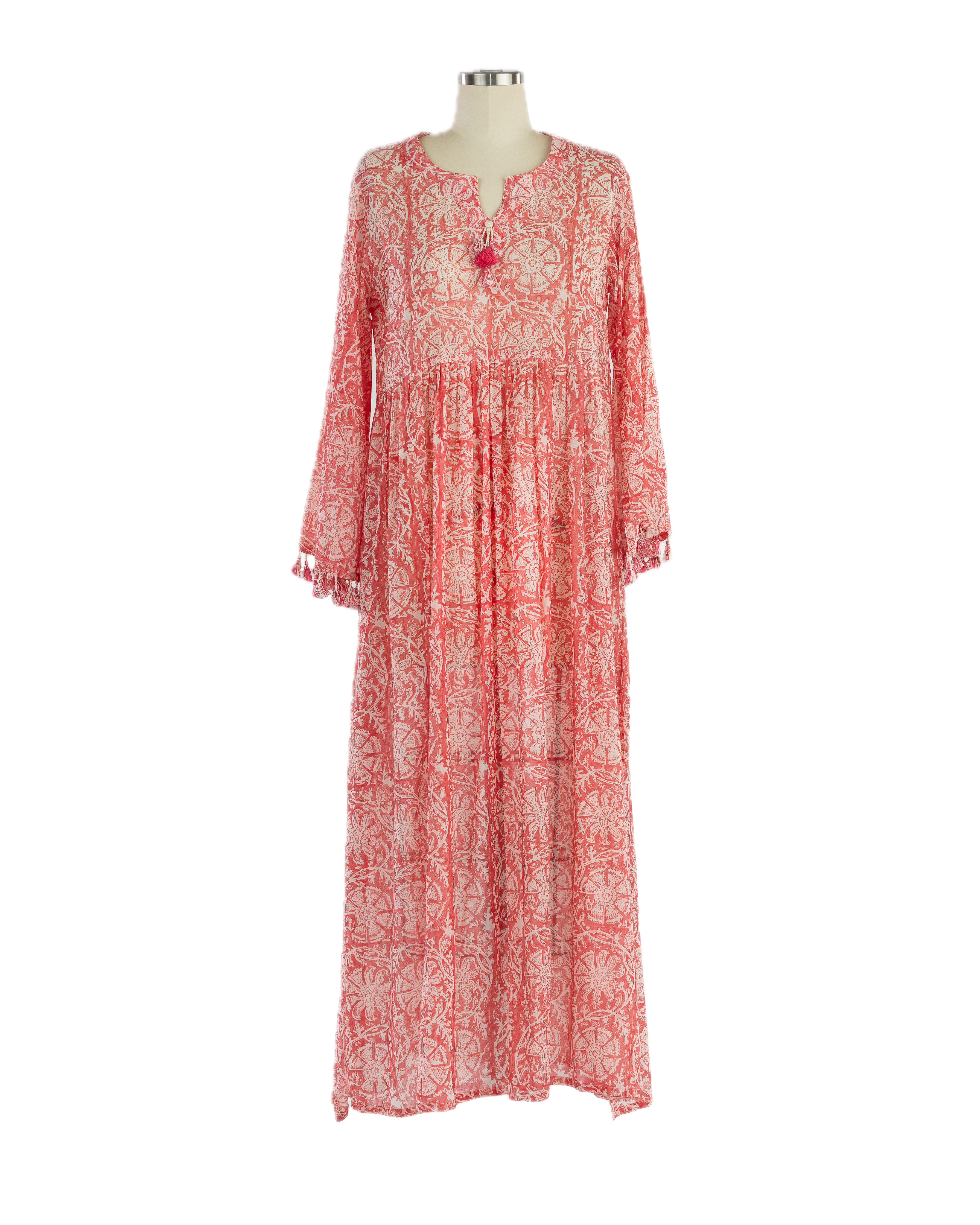 Aliya Malaga Coral Summer Dress