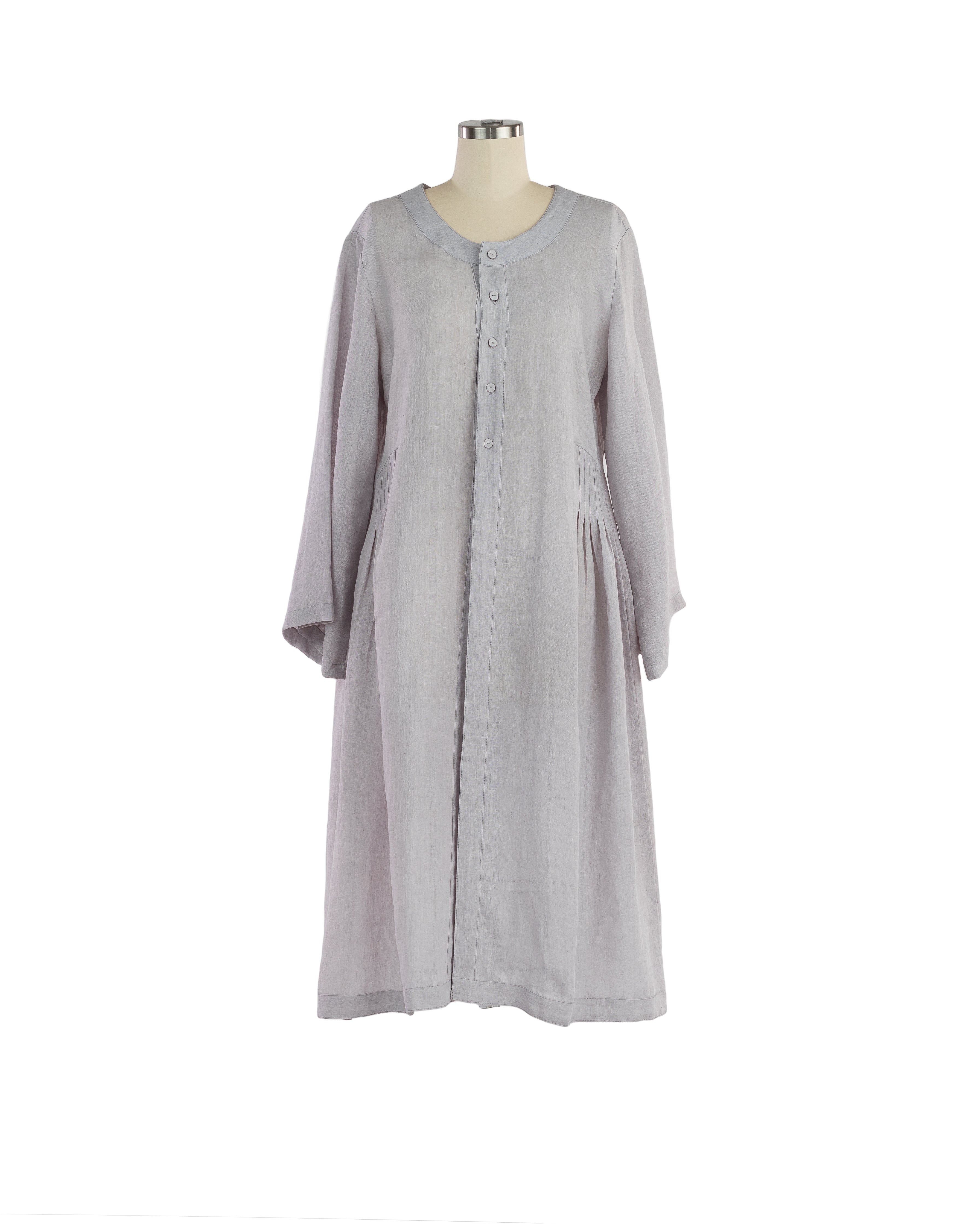 Carla Slate Linen Jacket
