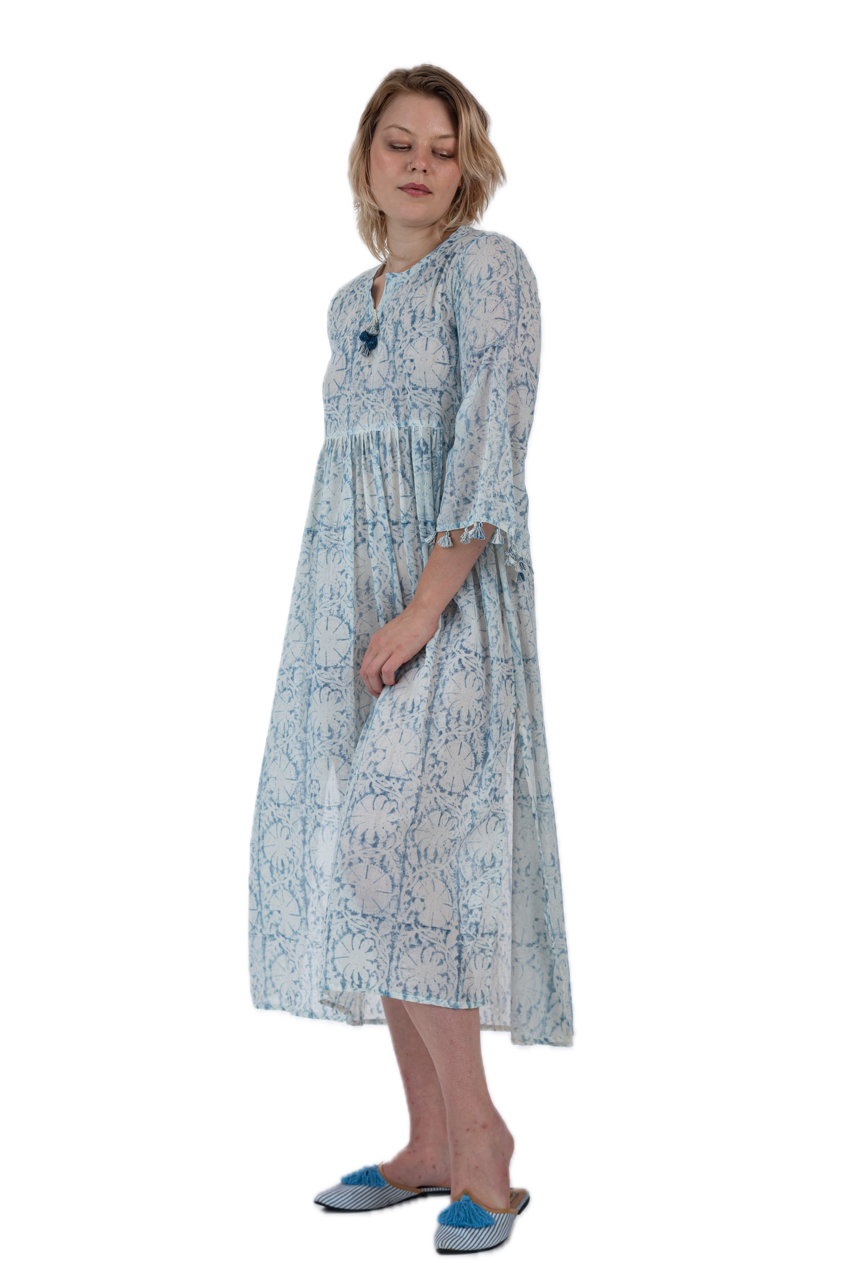 Aliya Blue Summer Dress