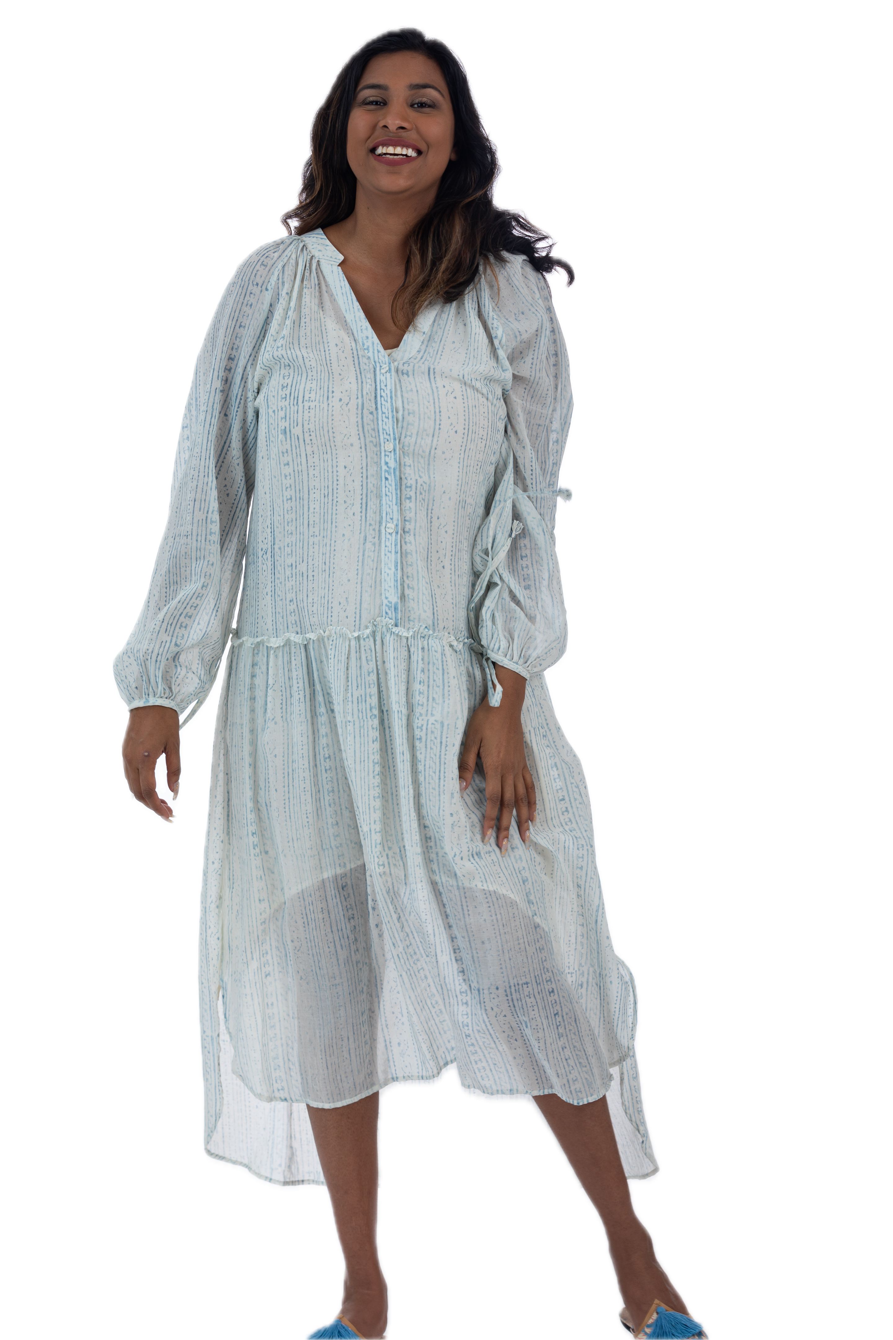 Lizzy Blue Summer Dress