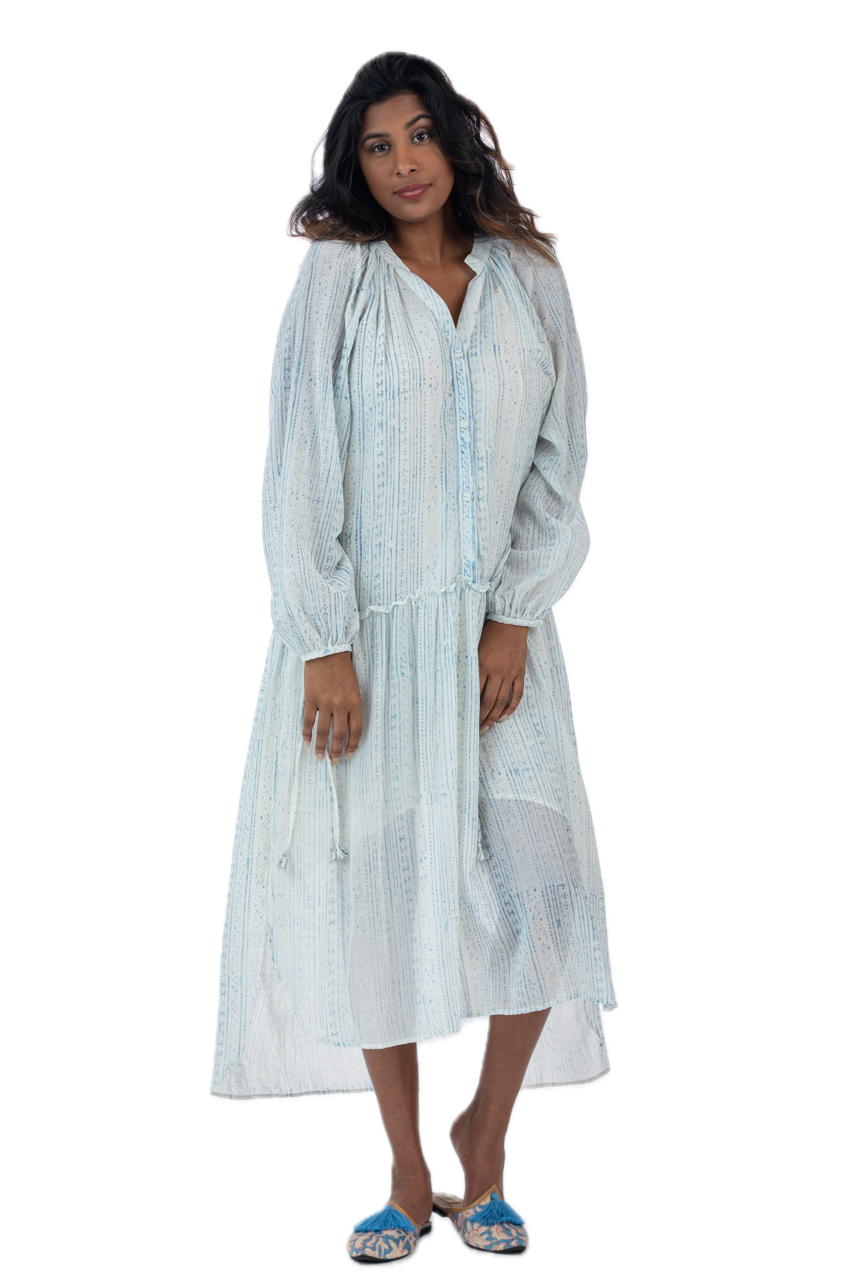 Lizzy Blue Summer Dress
