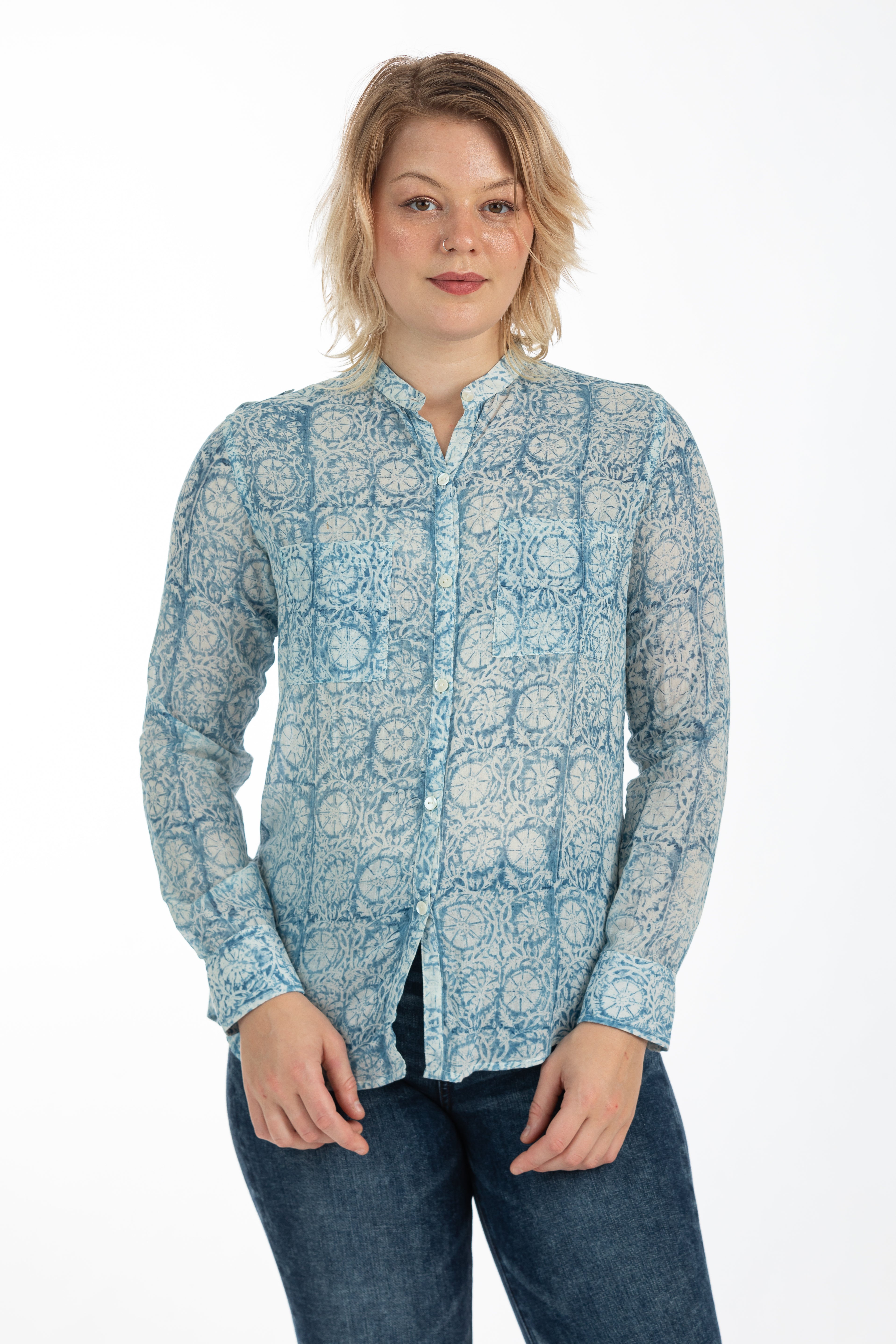 Shanti Blouse Indigo