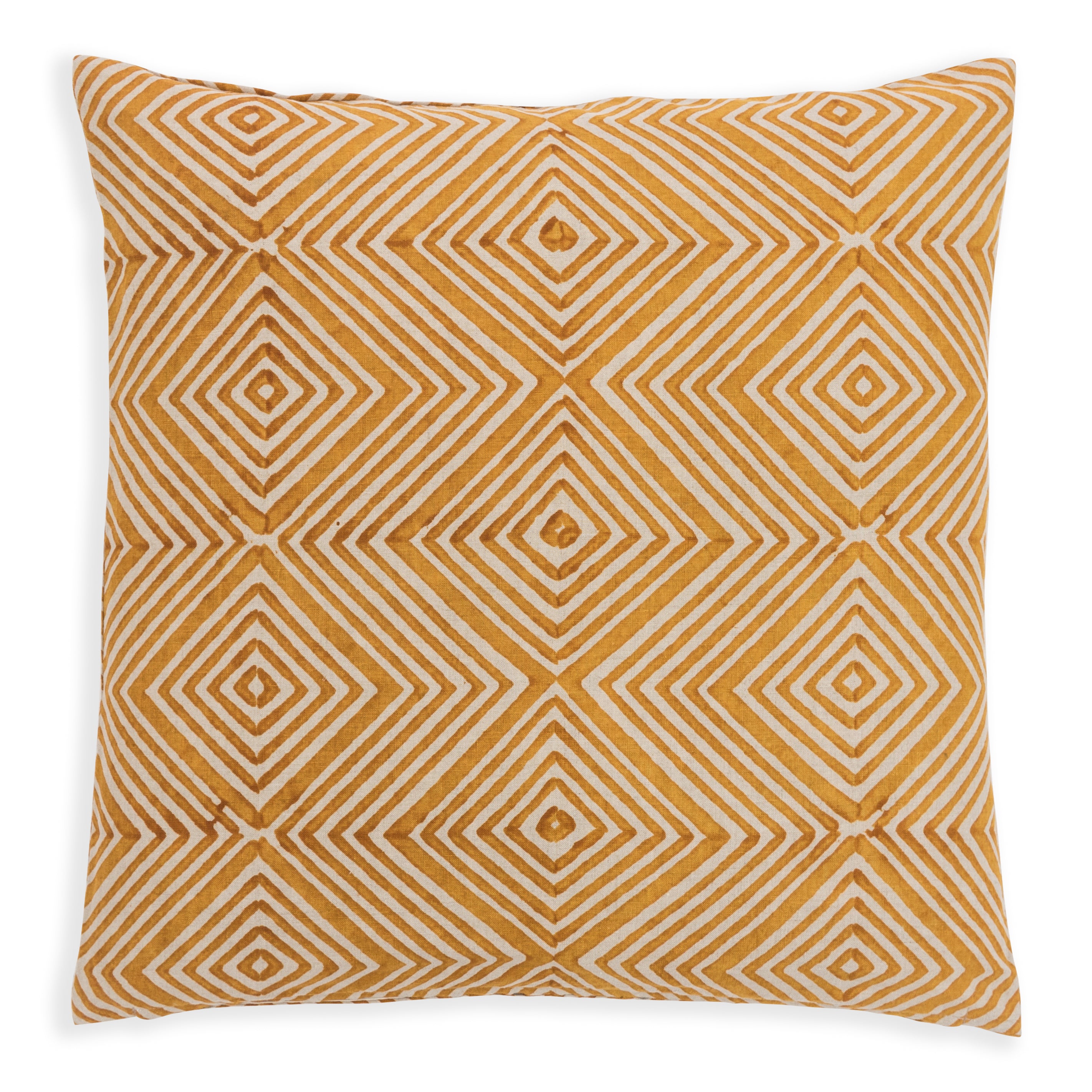 Ashante Ocher Decorative Pillow