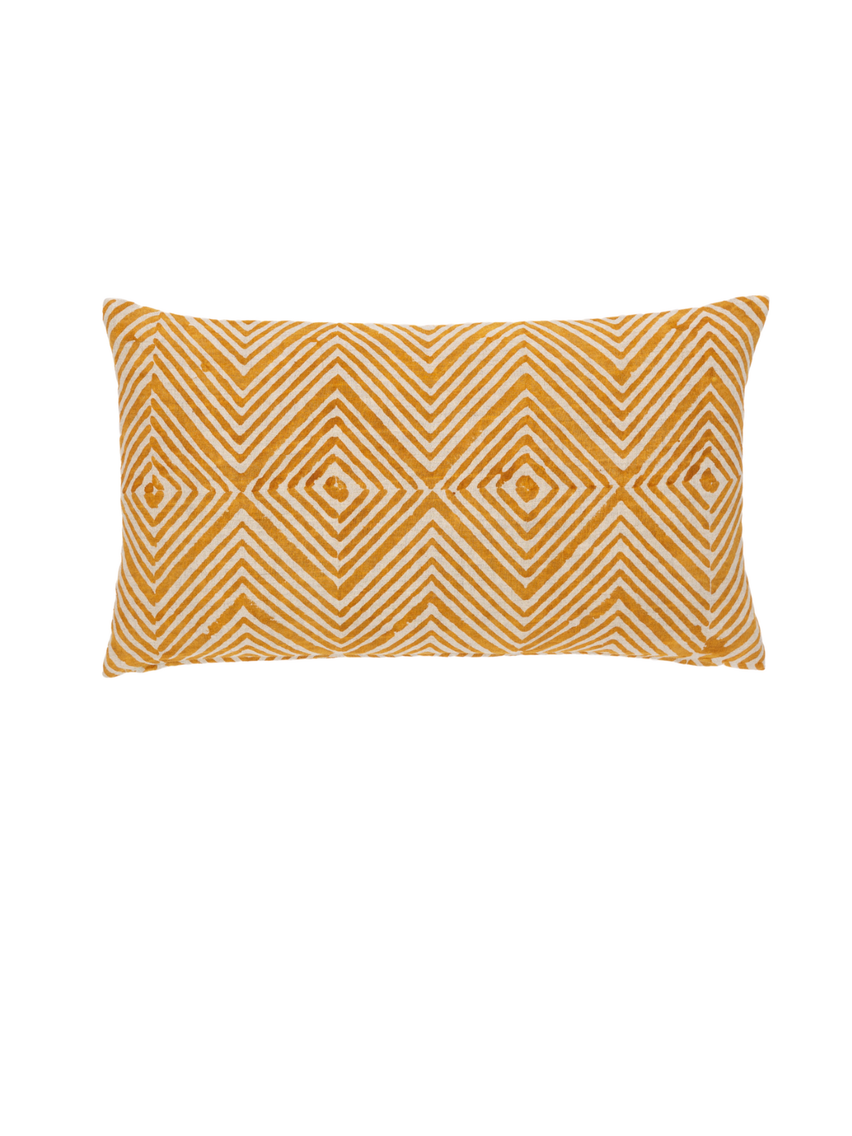 Ashante Ocher Lumbar Pillow