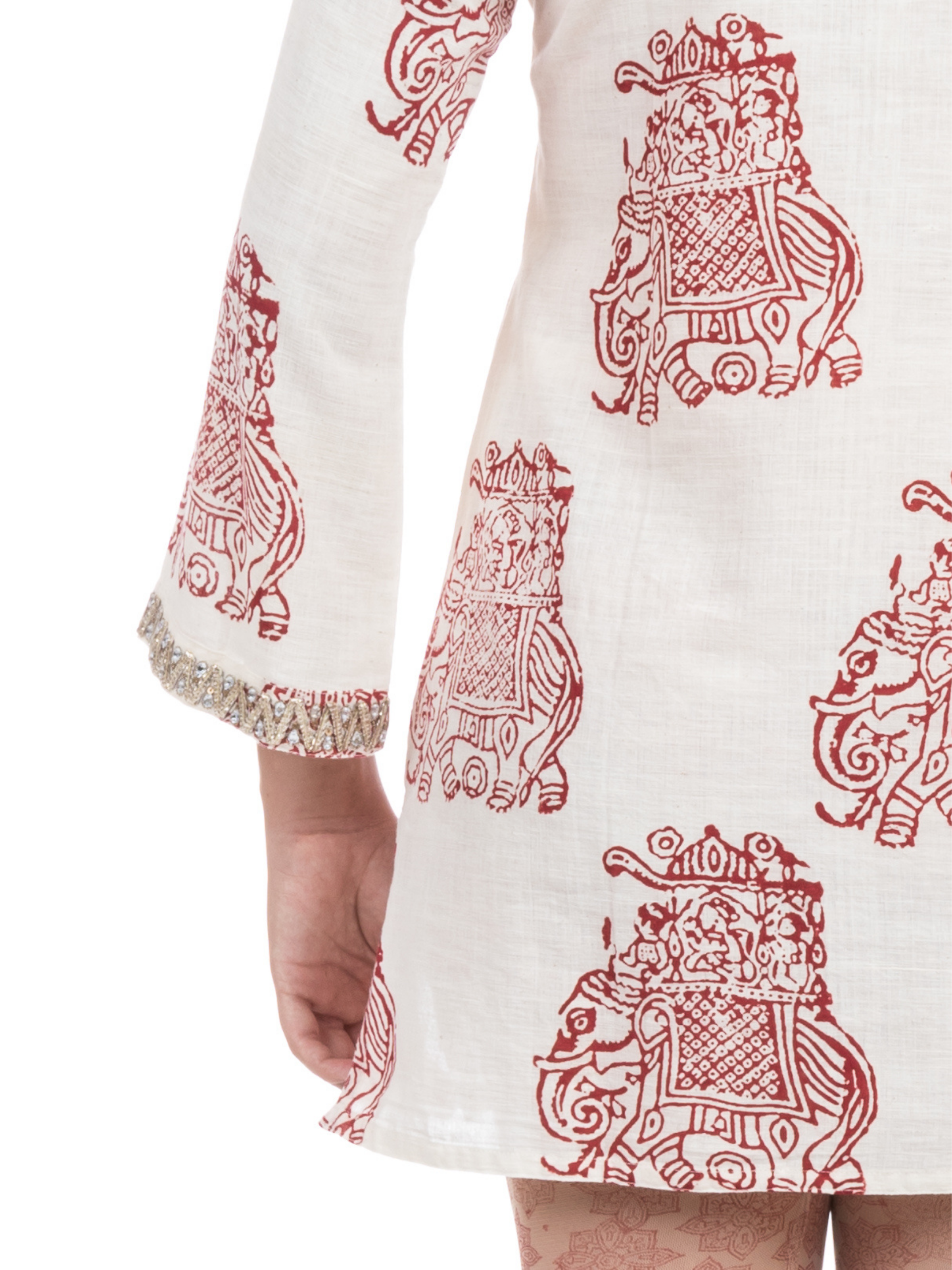 Cinnabar Maya Elephant Safari Tunic