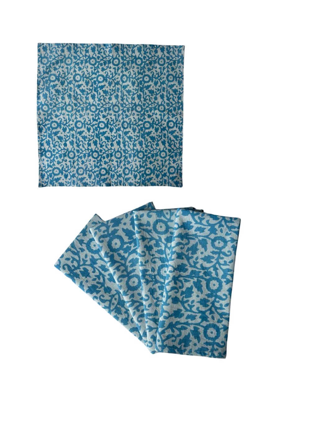 Daisy Cornflower Blue Napkin Set