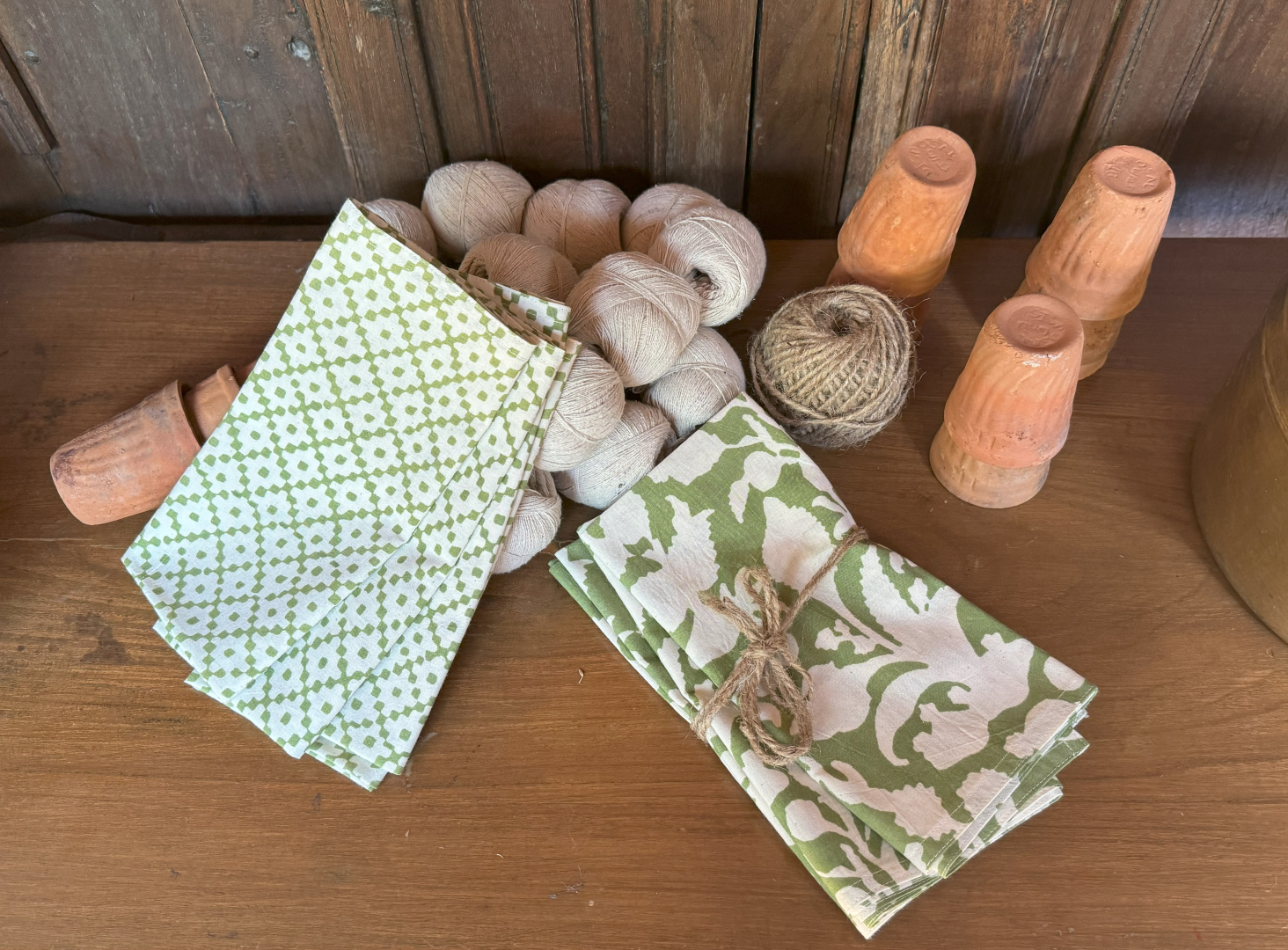 Kenya Green Napkin Set