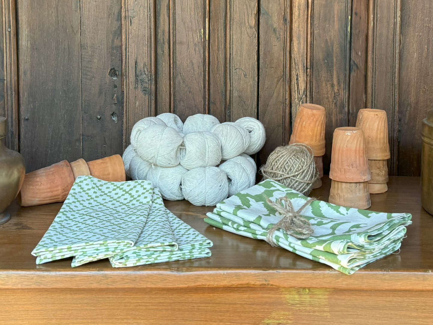 Kenya Green Napkin Set