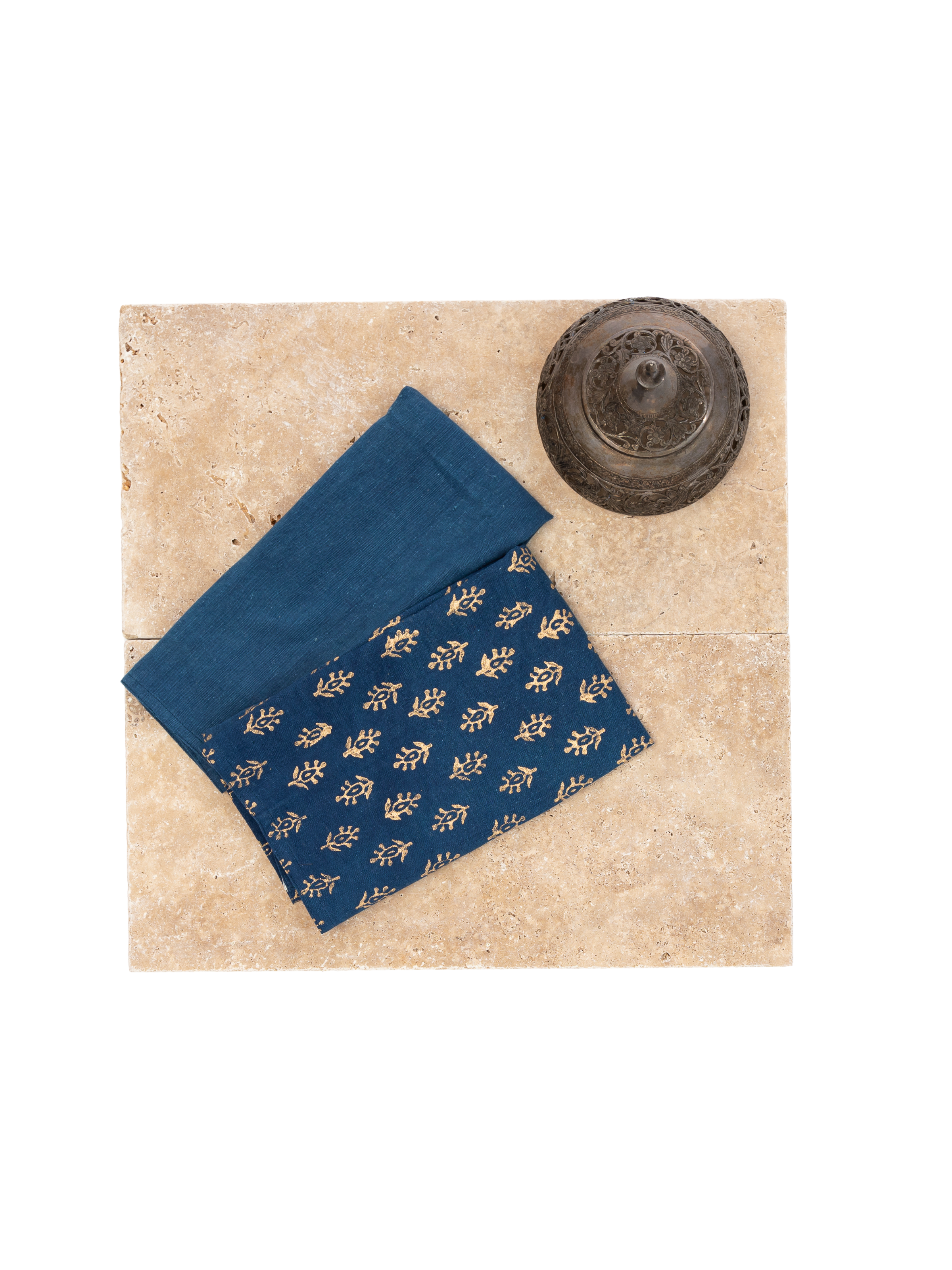 Jasmine Indigo Napkins Set