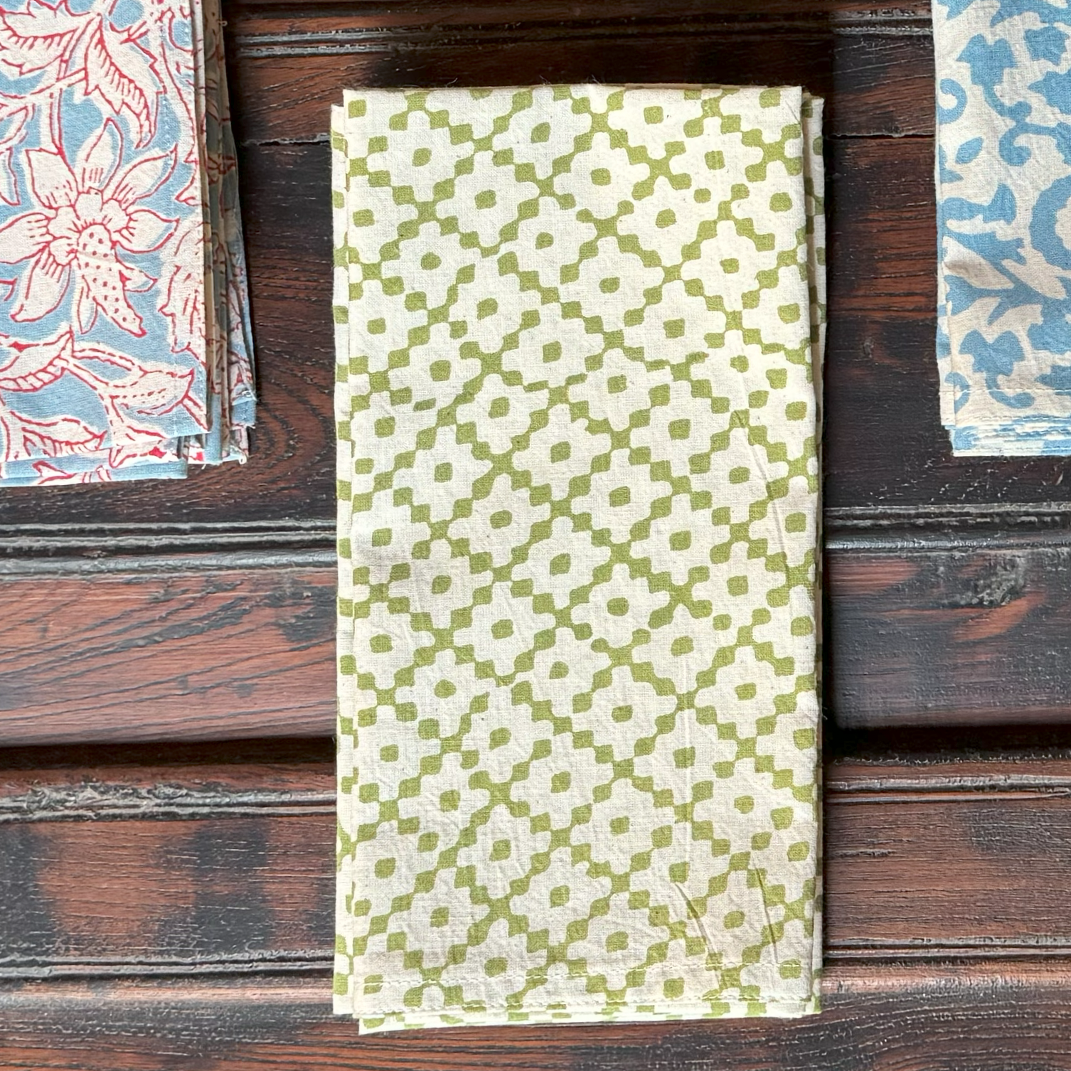 Kenya Green Napkin Set