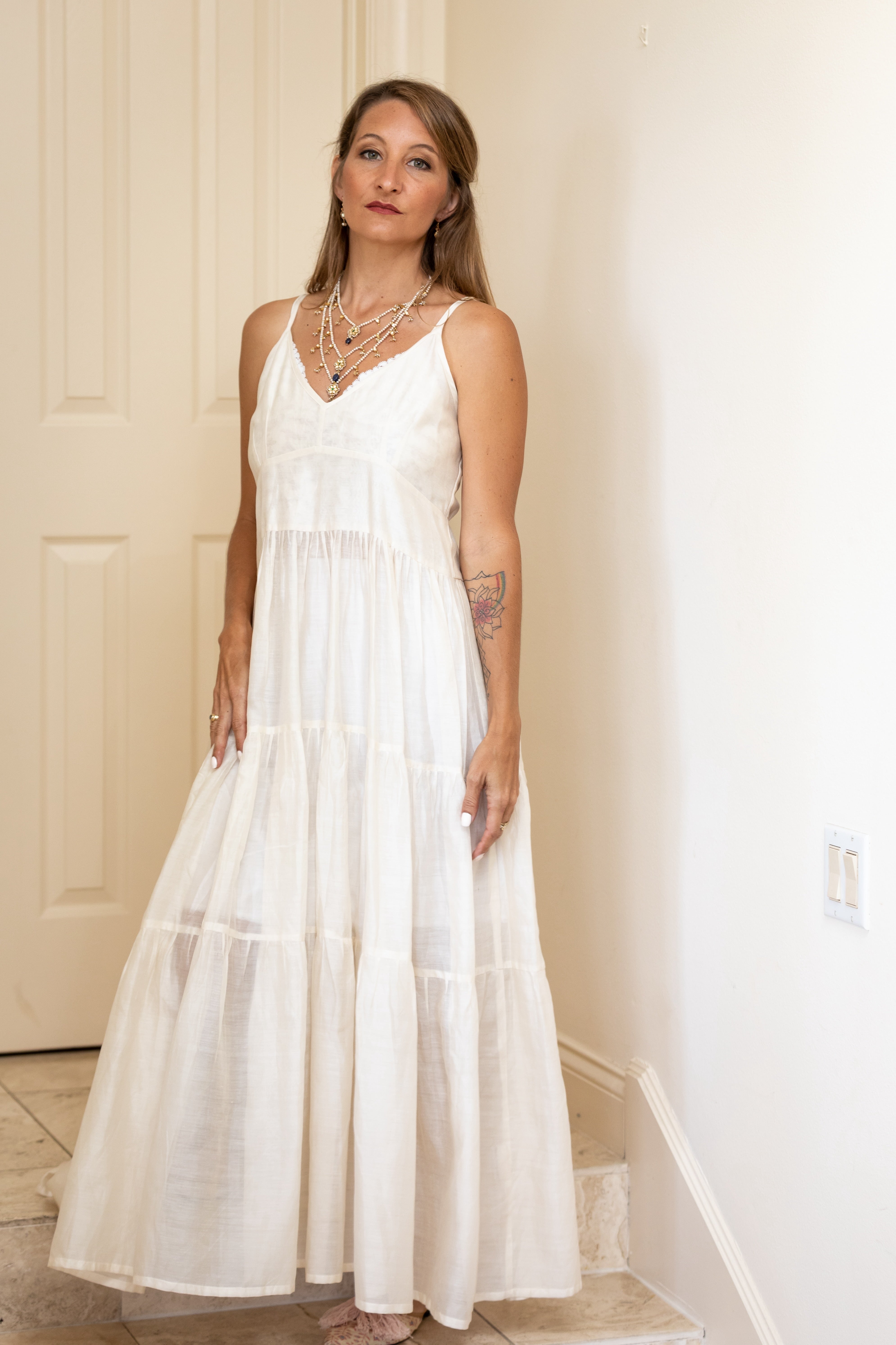 Camilla Shell Long Summer Dress