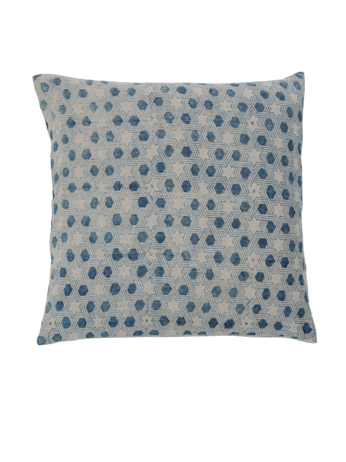 Sufi Star Indigo Decorative Pillow Cover