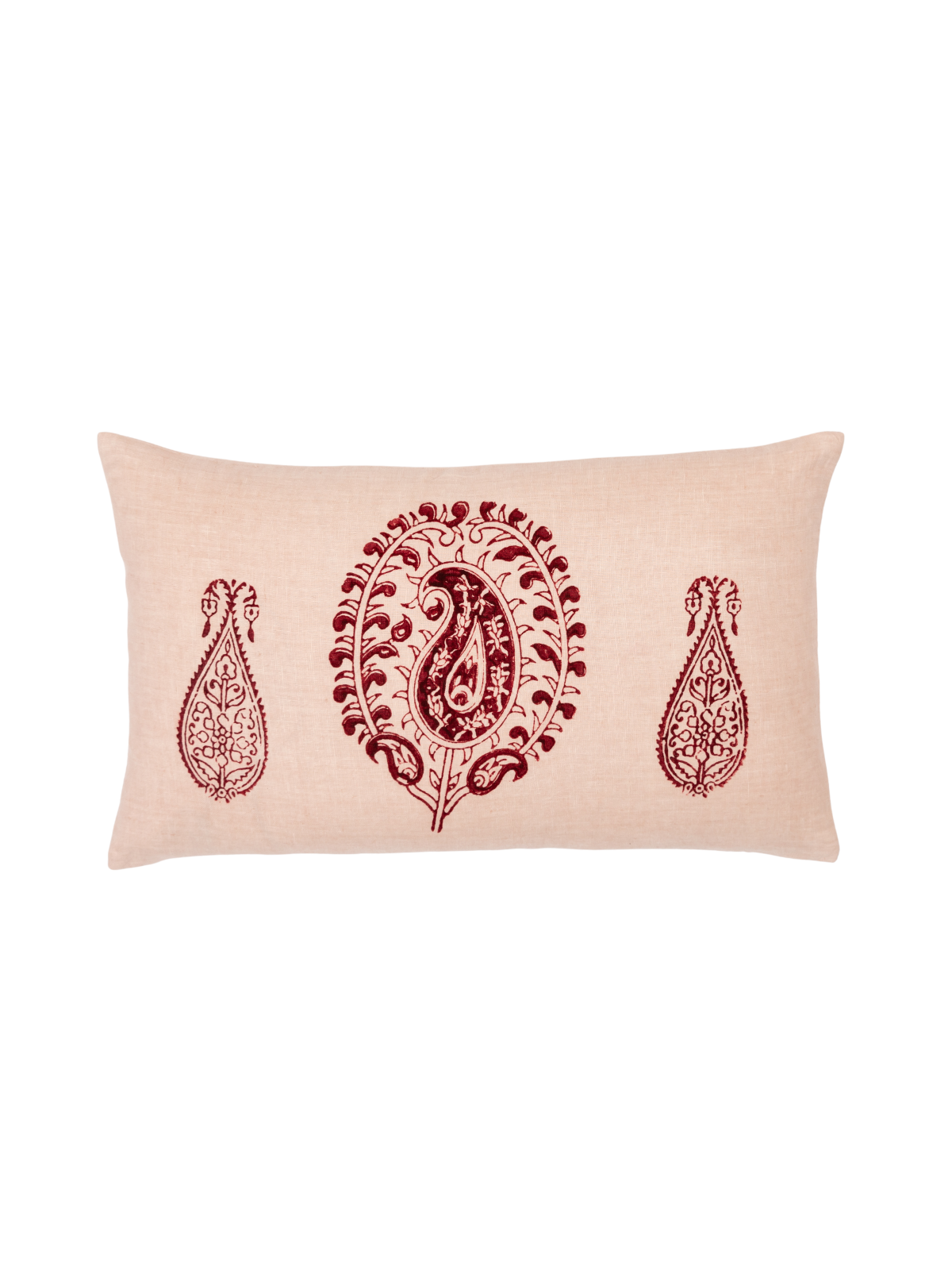 Tashkent Plum Lumbar Pillow Cover