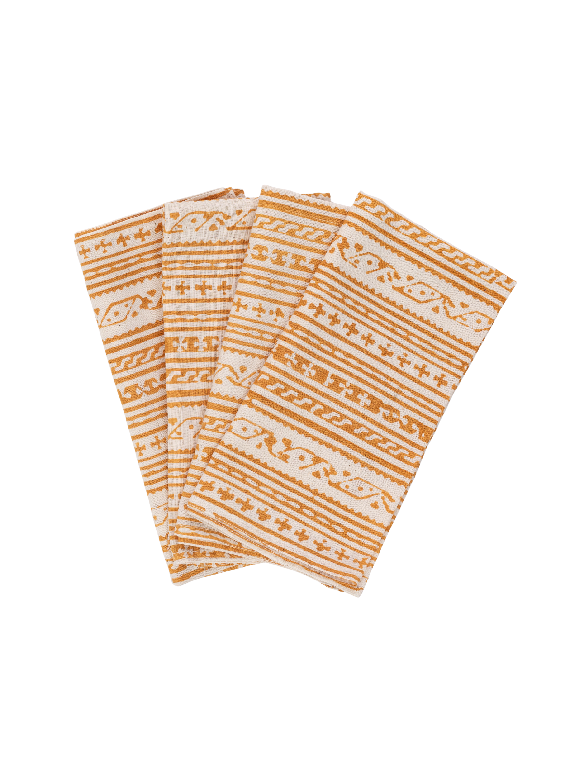 Thai Yellow Napkin Set