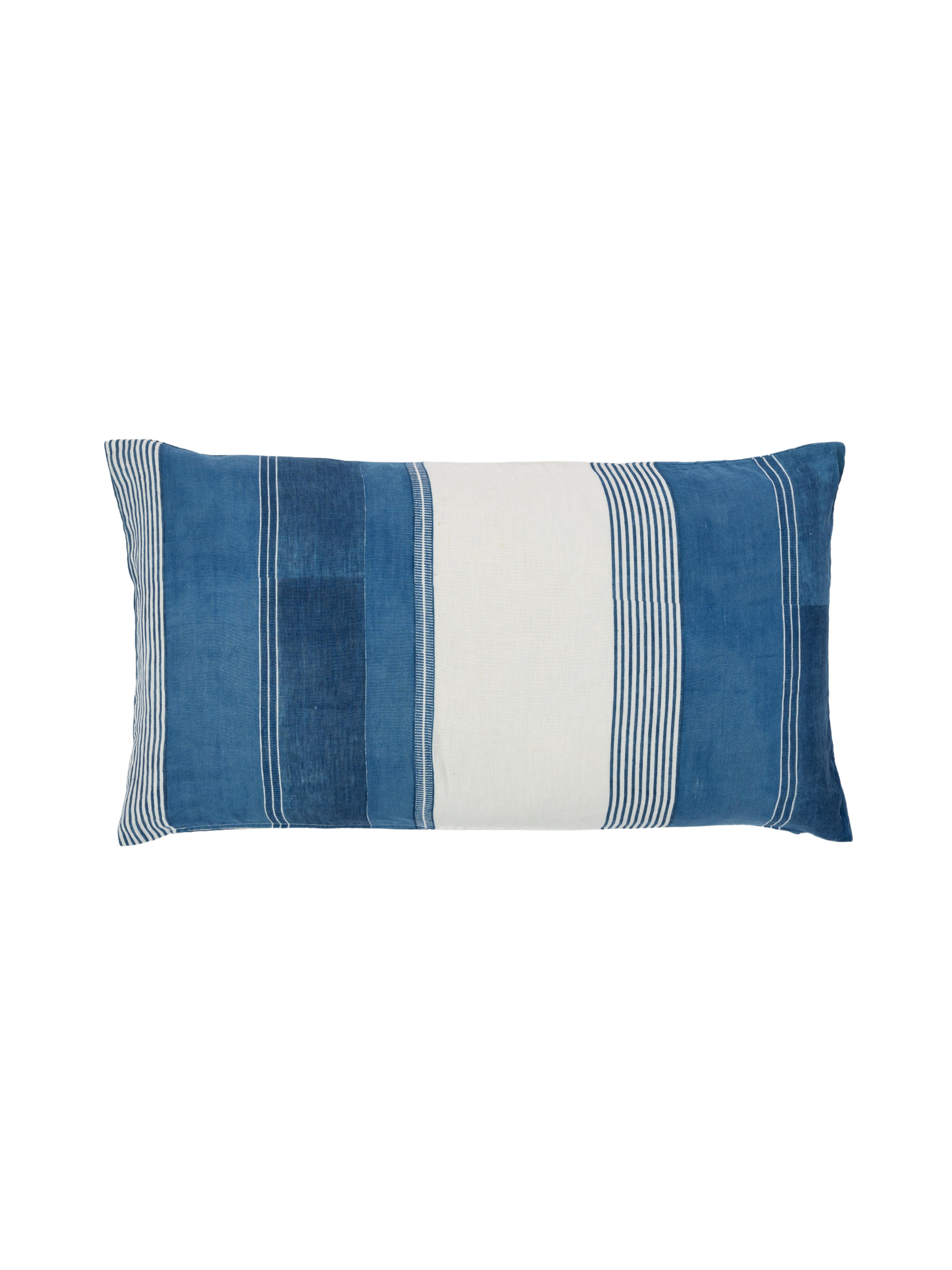 Tulum Stripe Indigo Pillow Cover