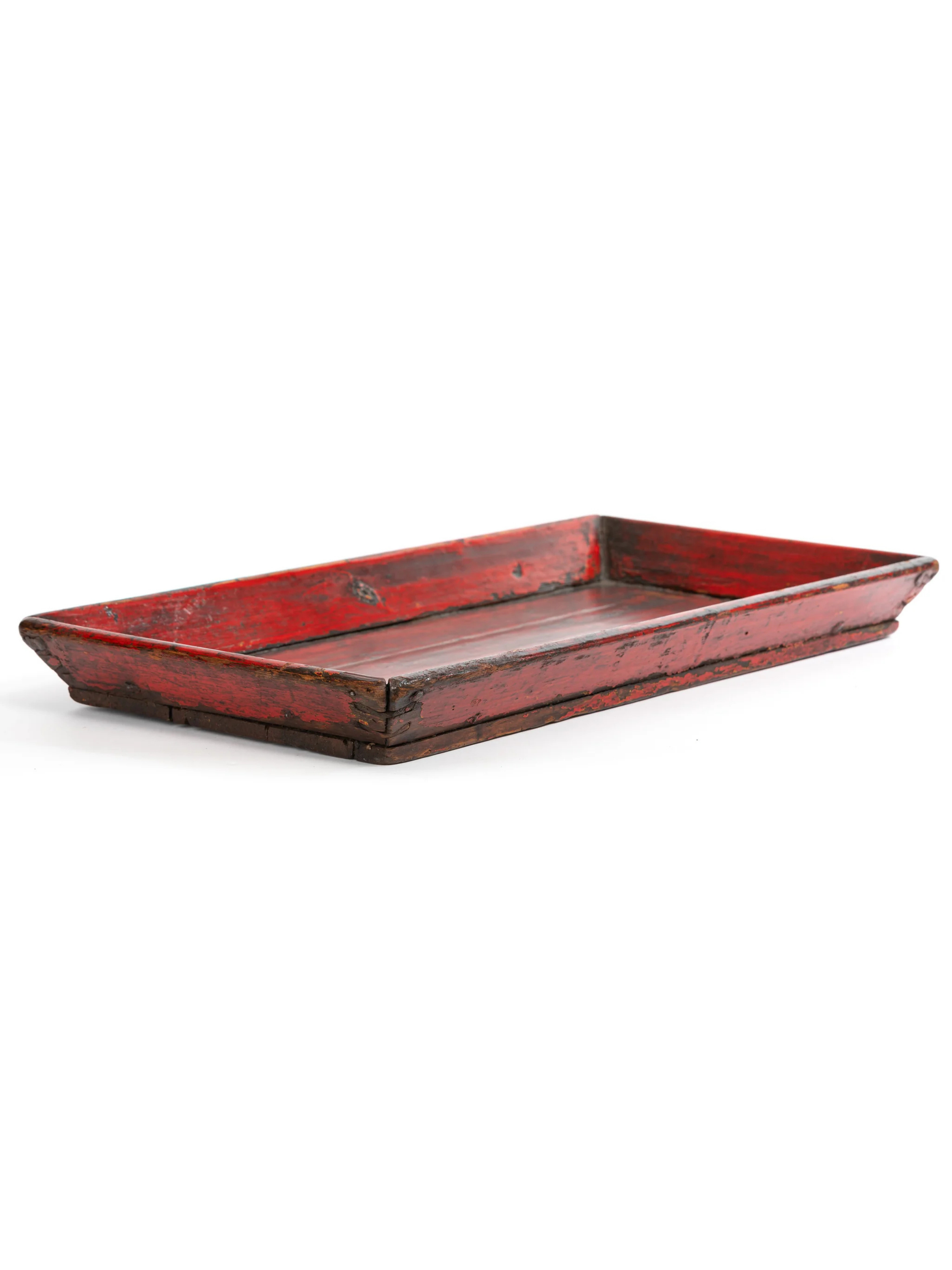 Vintage Chinese Red Tray 4