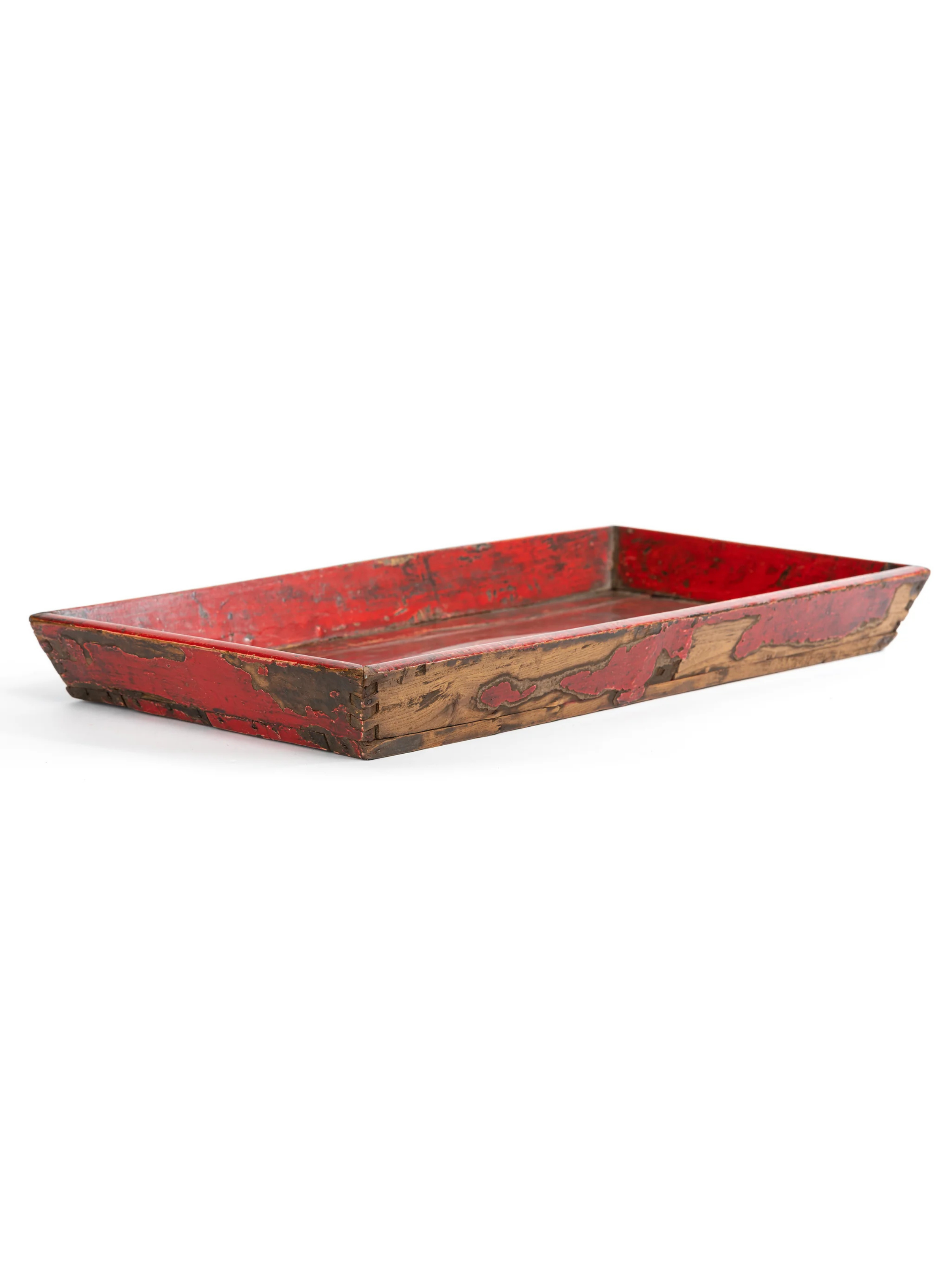 Vintage Chinese Red Tray 4