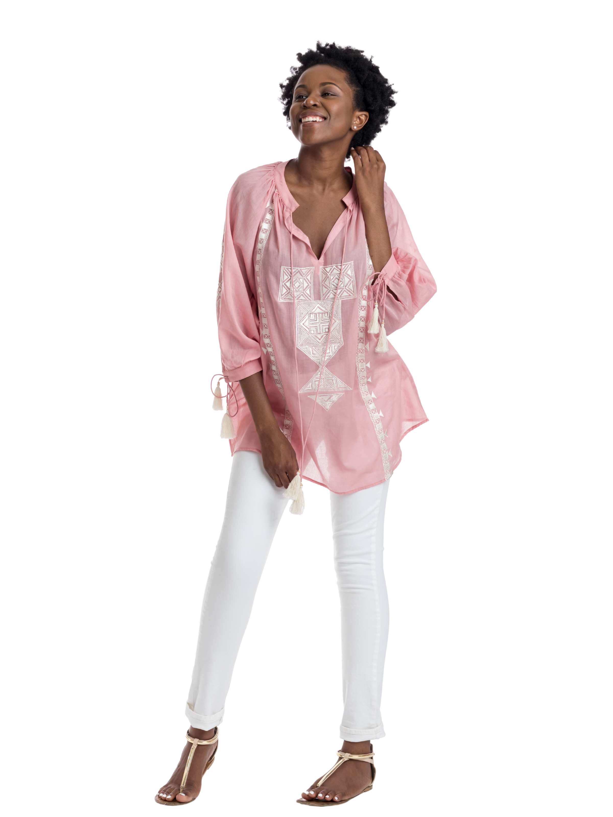 Yasmin Blush Tunic