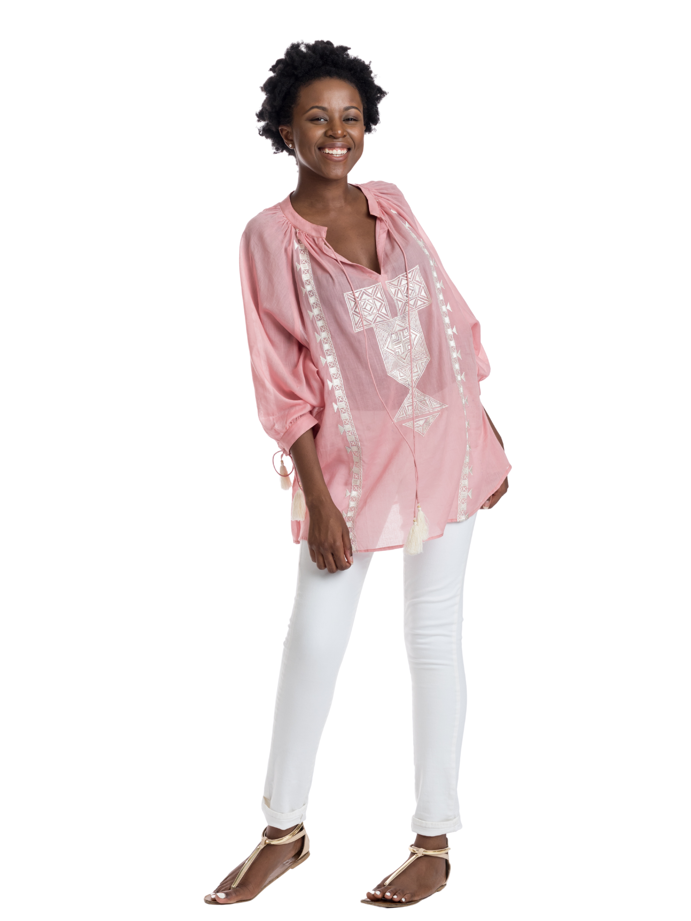 Yasmin Blush Tunic